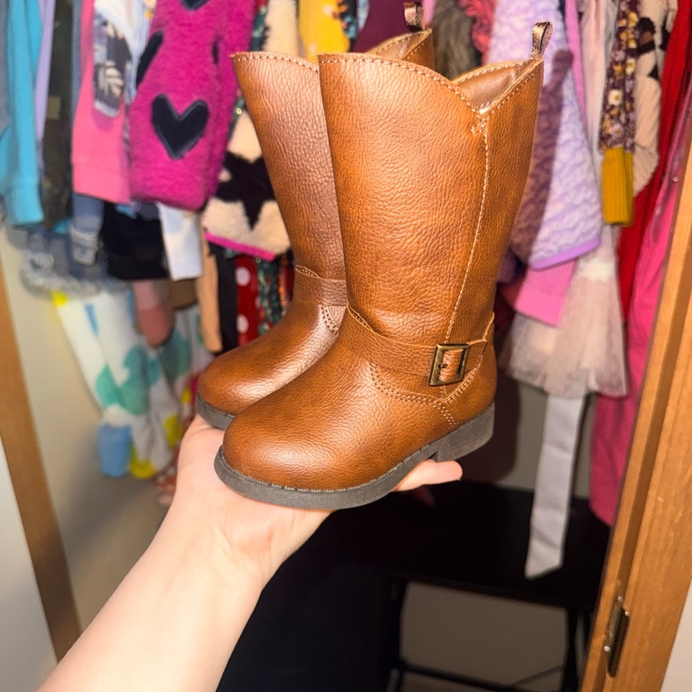 OshKosh B'gosh Tan Kids Boots